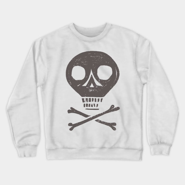 Skull and Cross Bones Crewneck Sweatshirt by In-Situ